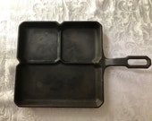 Vintage Griswold cast iron skillet marked quot Colonial Breakfast skillet quot