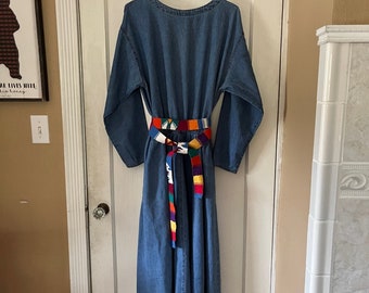 1990's Coldwater Creek denim dress
