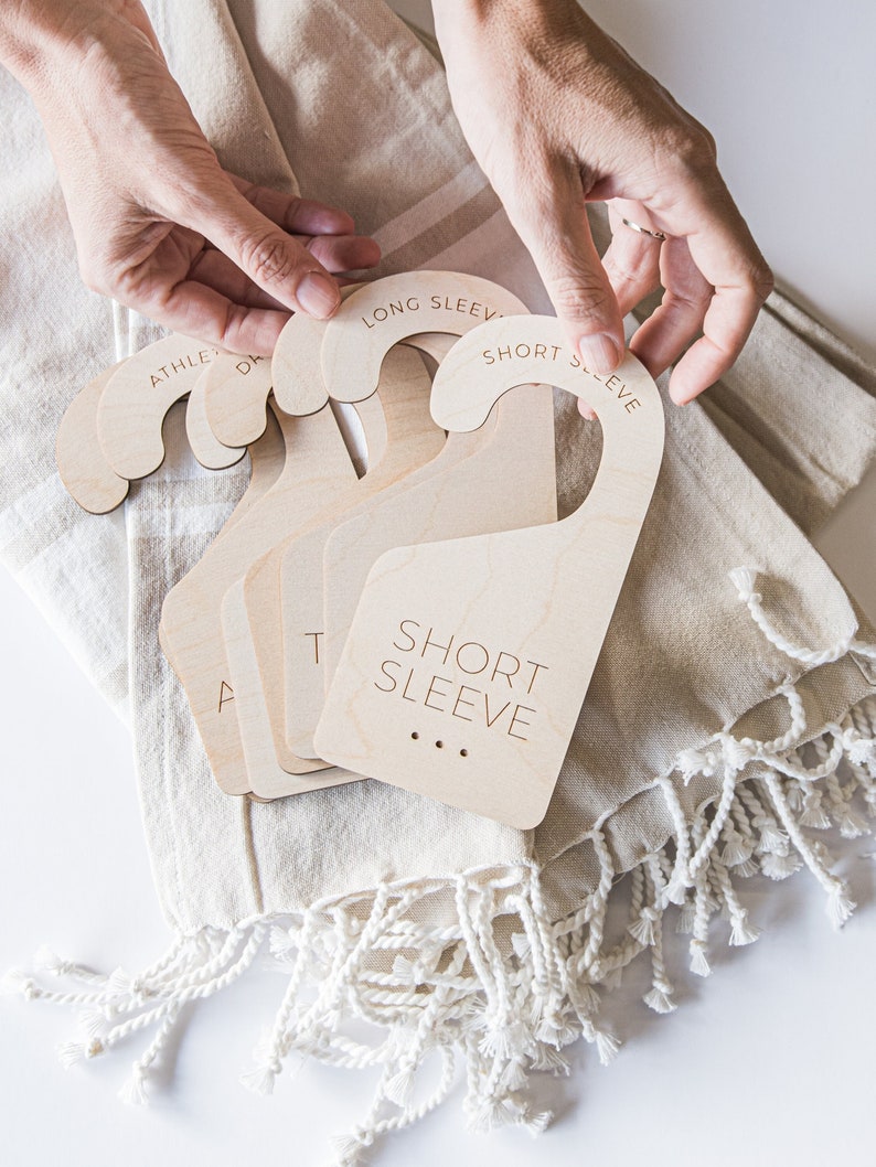 Wooden Closet Dividers for Adult Clothing Styles Wardrobe Etsy