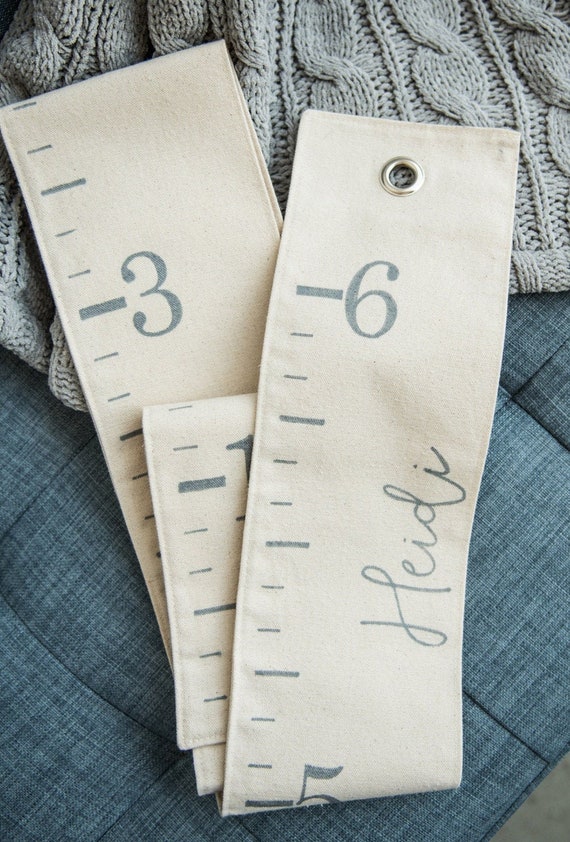 Personalized Canvas Growth Chart