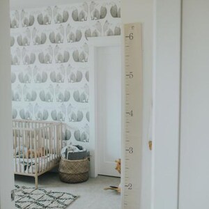Canvas Growth Chart for Kids – Foldable Baby Height Ruler Heirloom Gift for Nursery & Children image 10