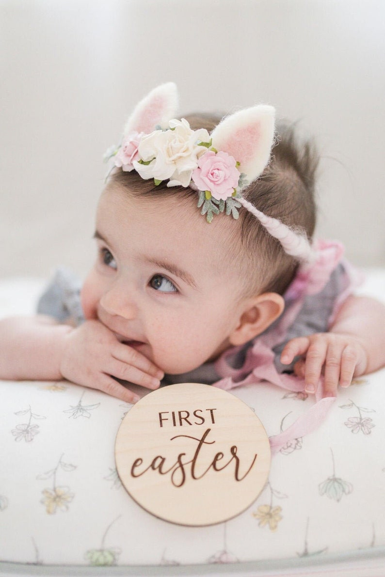 Baby's first holiday, wooden milestone markers, my first holiday discs, baby first holiday milestone, baby photo prop, baby milestone signs image 1