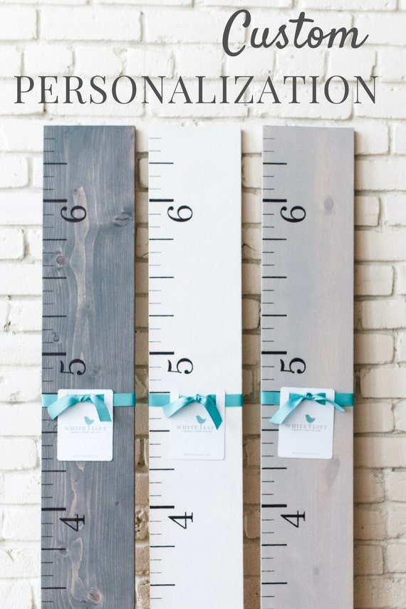 Etsy Personalized Growth Chart