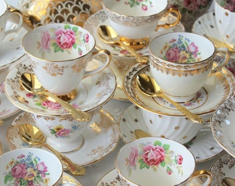 Vintage english tea cups Clearance