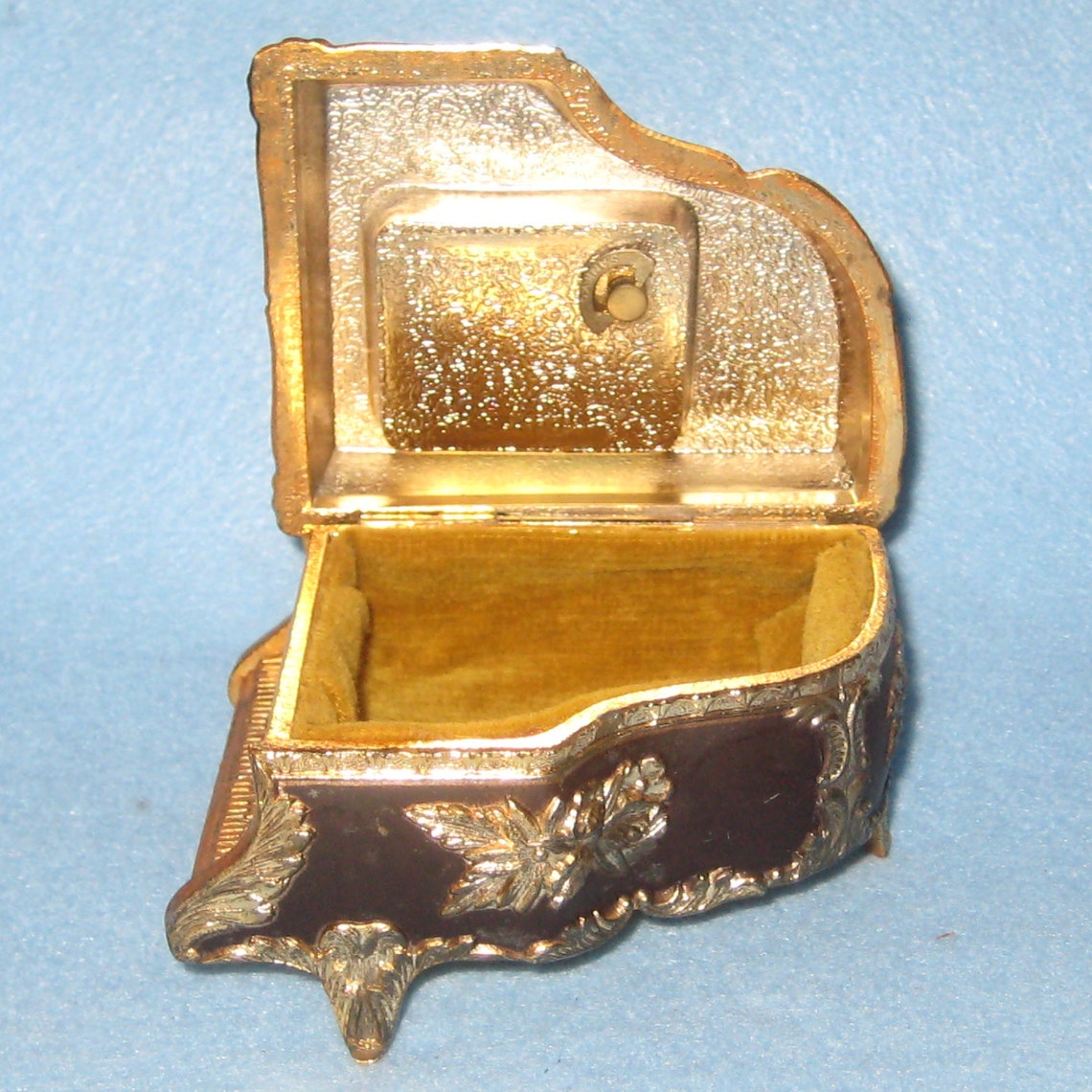 Vintage Schmid Music Box Keepsake Jewelry/Trinket Box The Etsy