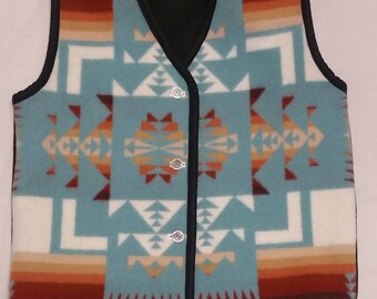 Native american vest | Etsy