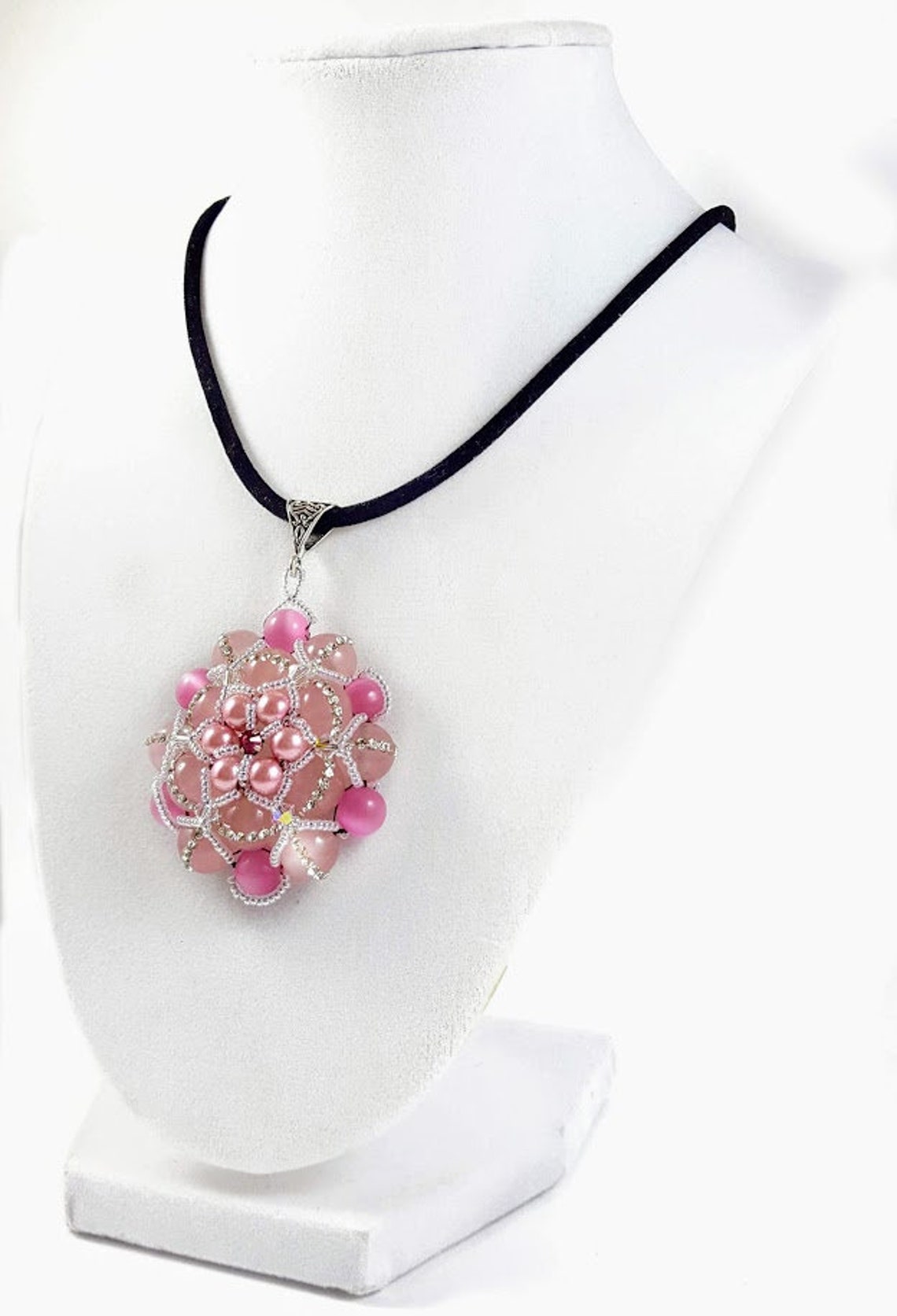 Cord Necklace Pendant Black Cord Necklace Cord Necklace Etsy