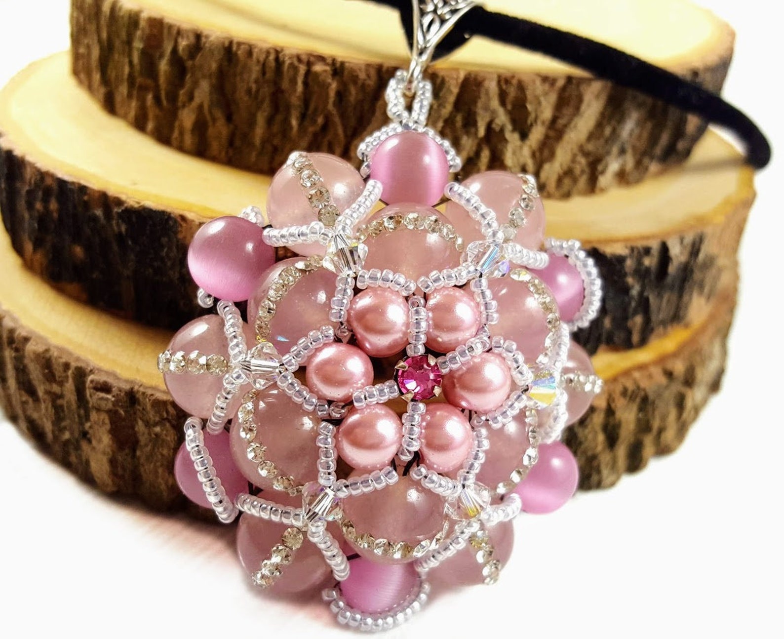 Cord Necklace Pendant Black Cord Necklace Cord Necklace Etsy