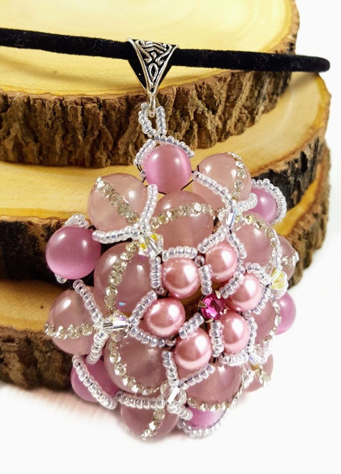 Cord Necklace Pendant Black Cord Necklace Cord Necklace Etsy