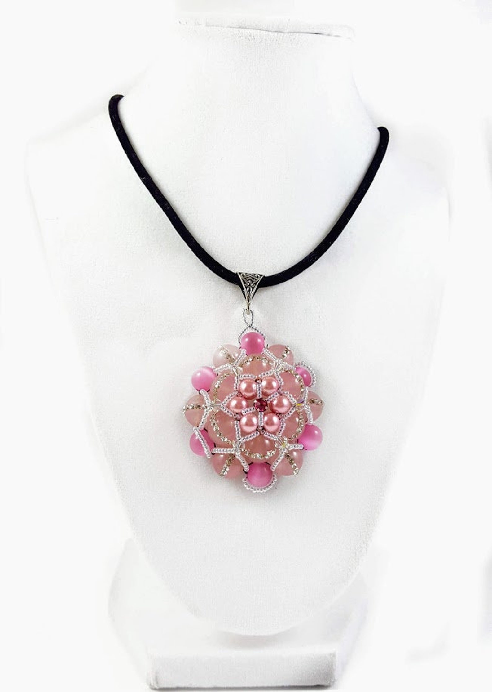 Cord Necklace Pendant Black Cord Necklace Cord Necklace Etsy