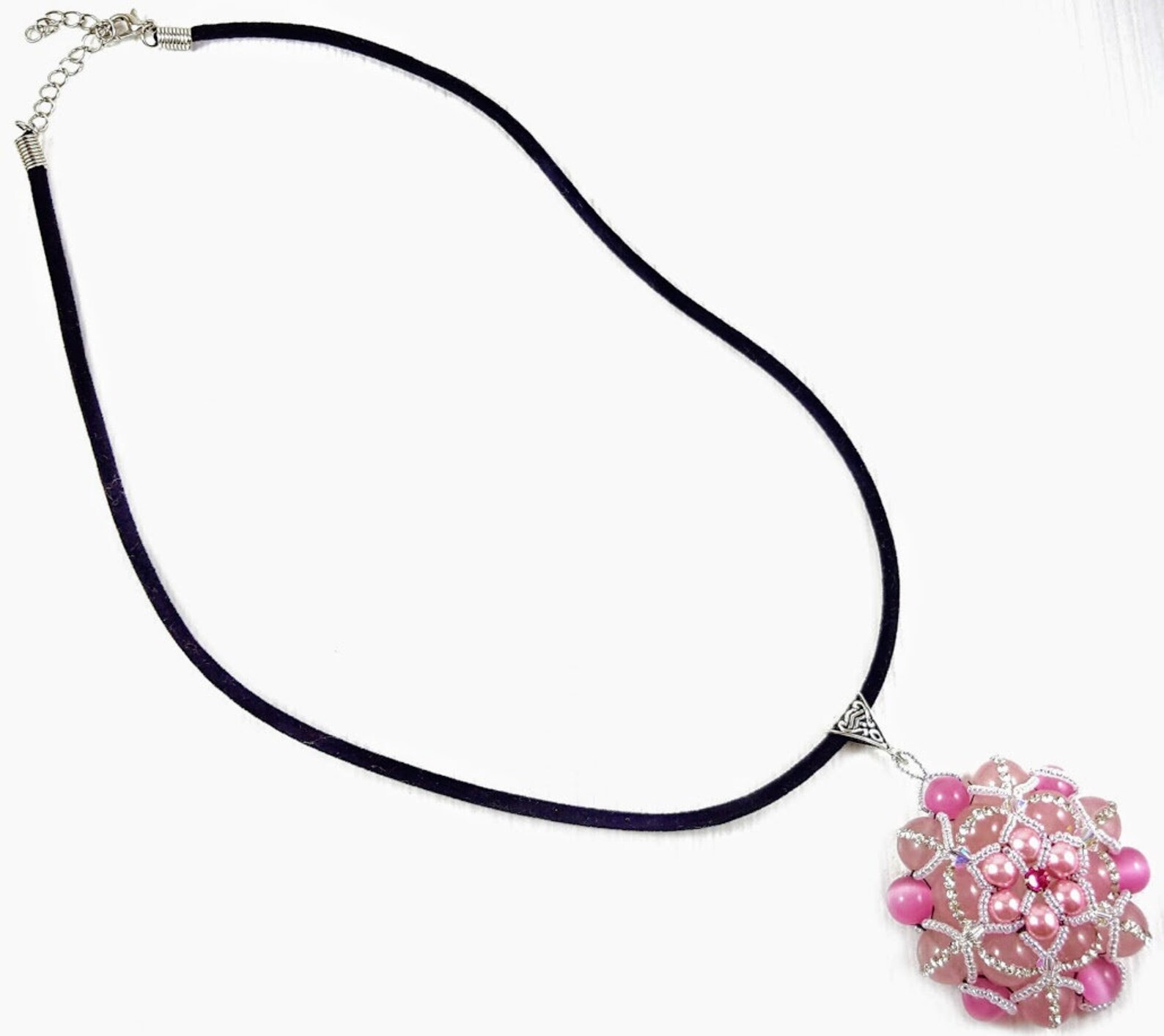 Cord Necklace Pendant Black Cord Necklace Cord Necklace Etsy