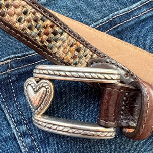 Brown Brighton Belt - Etsy display picture 1