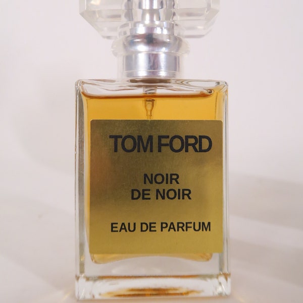 2016 Tom Ford ~Noir de Noir~ Eau de Parfum 30ml Decant 100% AUTHENTIC - GREAT Unique BOTTLES - Gorgeous