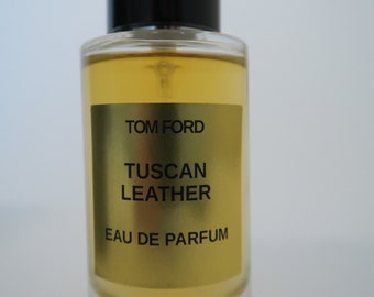 2016 Tom Ford ~Tuscan Leather~ Eau de Parfum 50ml Decant 100% AUTHENTIC - GREAT Unique BOTTLES - Gorgeous