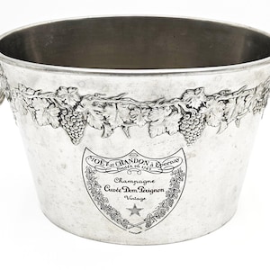 Rare Moet Chandon Dom Perignon DBL Magnum Champagne Cooler #15 C. 1970s