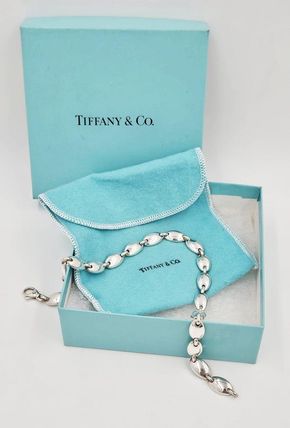 【箱付き】Tiffany & Co. シルバーリンクネックレス 箱付き】Tiffany & Co. シルバーリンクネックレス