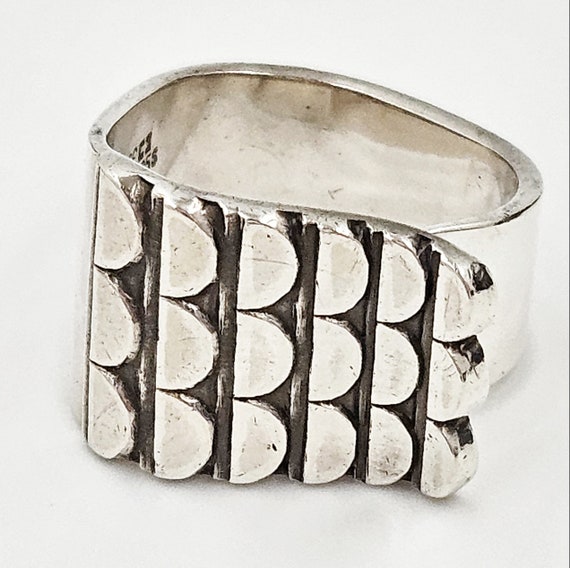 RARE Norway + Designs AGE Sterling Modernist X La… - image 3