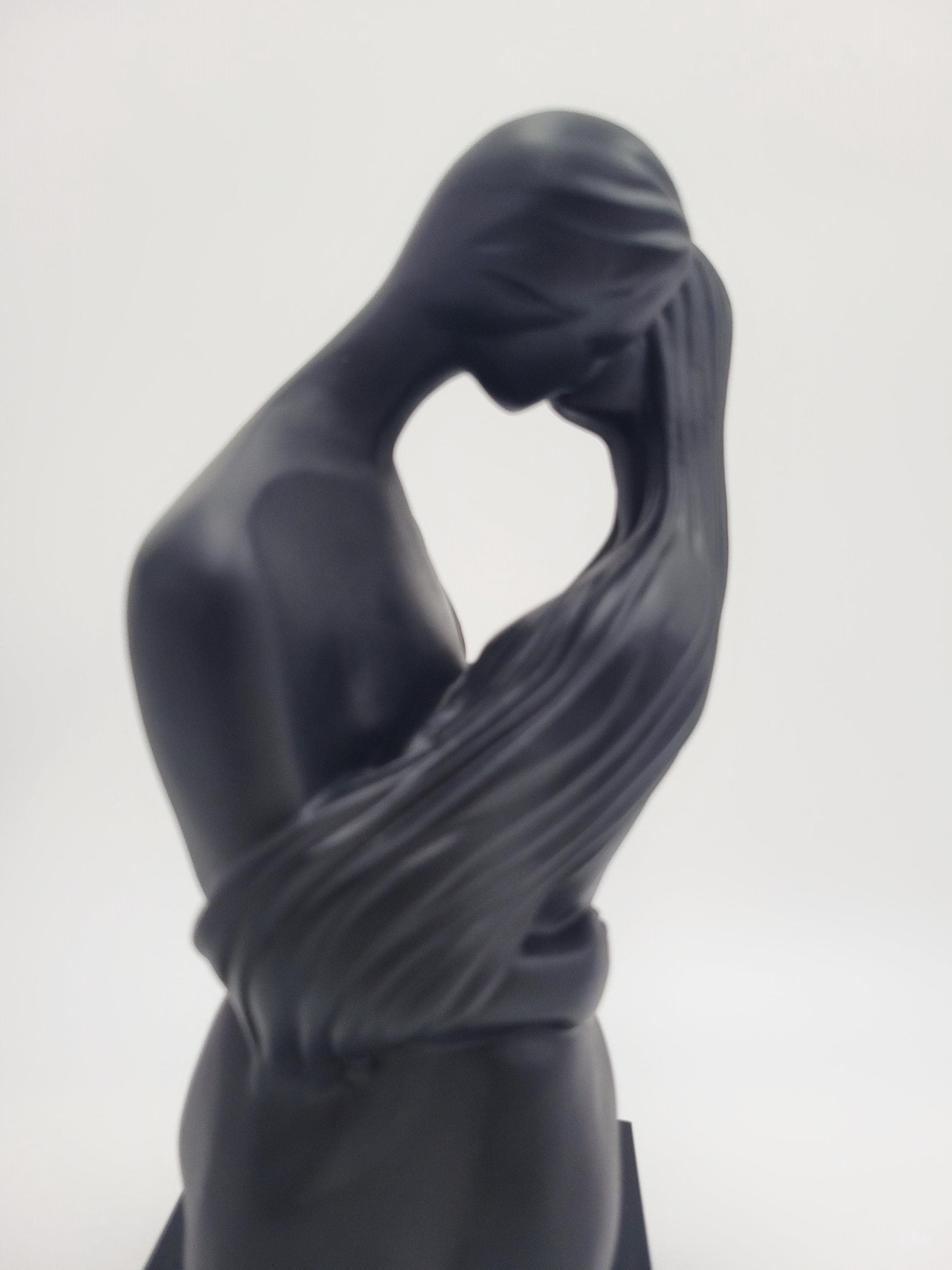 Restored Austin Productions Ceramic Sculpture "Embrace" Signed Boris 1995