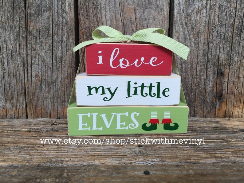 Christmas decor Christmas Holiday decor i love my little image 1
