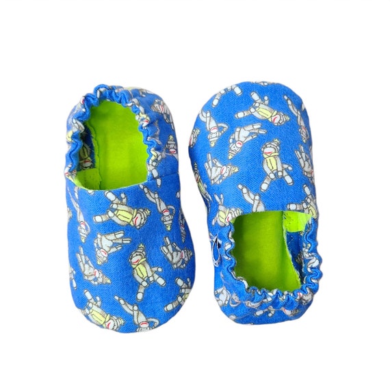 Baby Booties, Baby Gift, Baby Slippers, Crib Shoes, Baby Moccs, Animal Baby  Shoes, Baby Booties, Baby Slippers, Sock Monkey Baby Slippers,