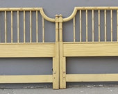 Pr Faux Bamboo Twin Headboards Mid Century