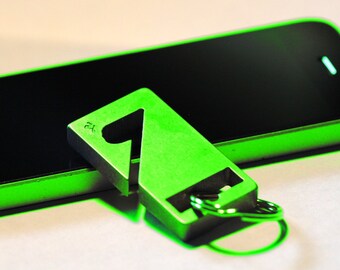 sideSlip 2.0 Aluminum Minimalist Key Ring Holder Chain Tactical
