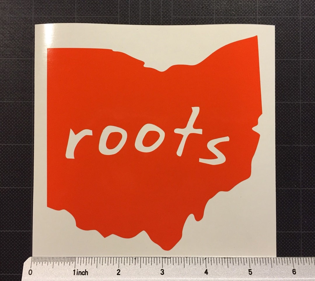 Ohio Roots Sticker Ohio Roots Decal Sticker OH Home - Etsy