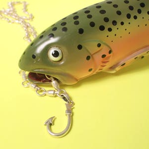Fishing Necklace - Grand Slam - Solid Sterling Silver 925