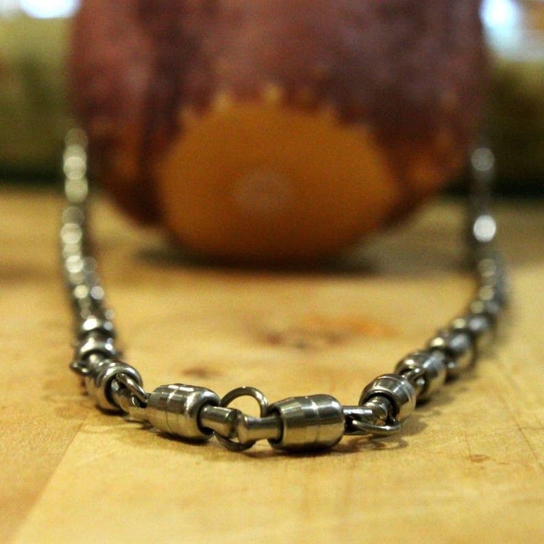 Fishing Necklace Inshore Slam Stainless Steel Swivels Etsy