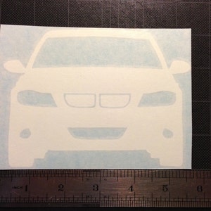 BMW e46 3 series 330i Vinyl Decal Sticker