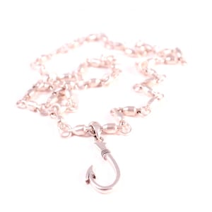 Fishing Necklace - Grand Slam - Solid Sterling Silver 925