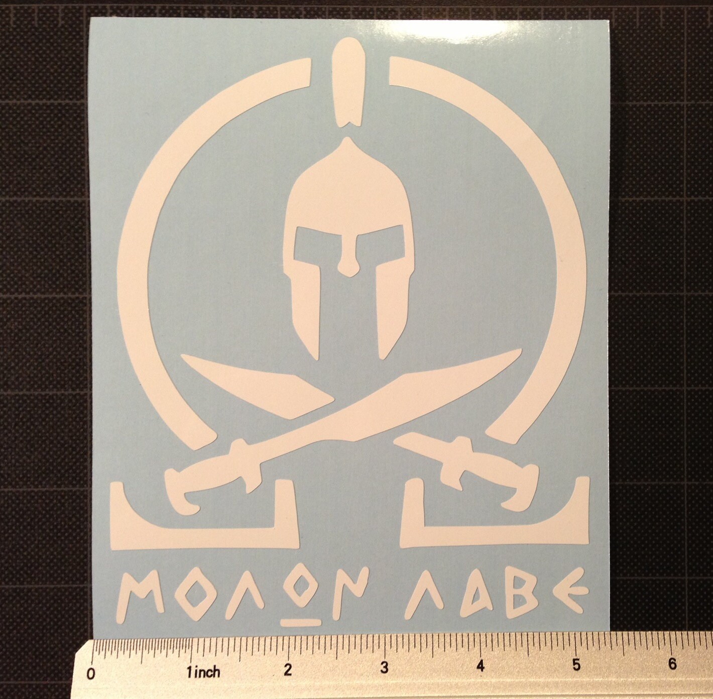 Molanabe Sticker Molon Labe Vinyl Decal Sticker Come and Take - Etsy
