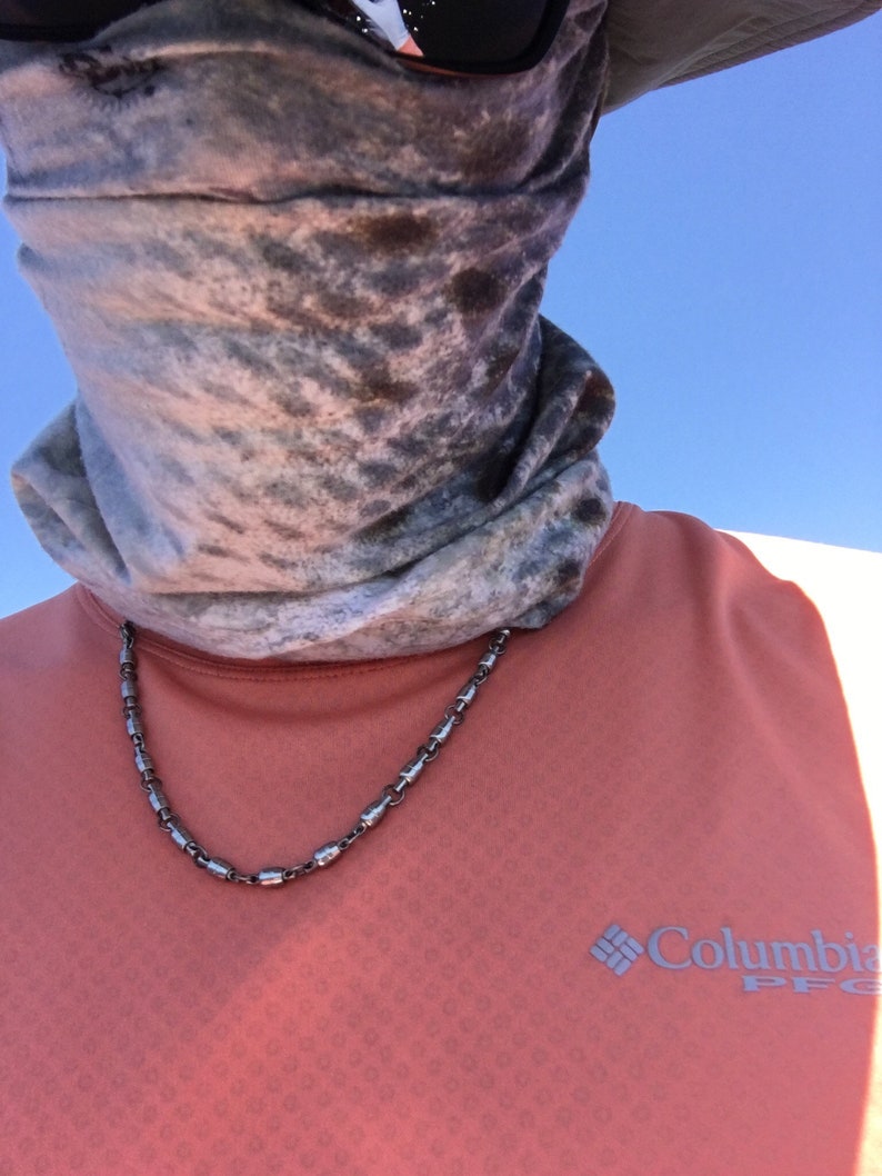 Fishing Necklace Inshore Slam : Stainless Steel swivels Titanium rings image 1