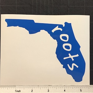 Florida Roots Decal Sticker FL home