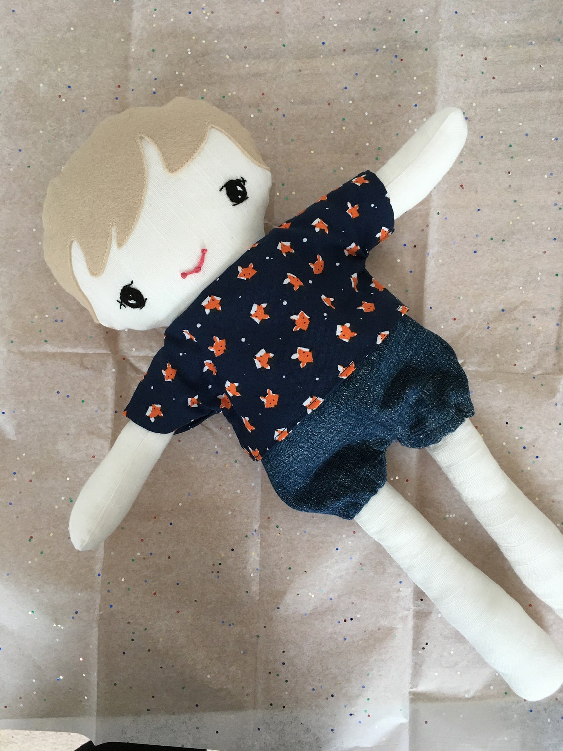 Handmade Rag Doll Boy Cloth Doll Boy Doll Gifts for Boys | Etsy