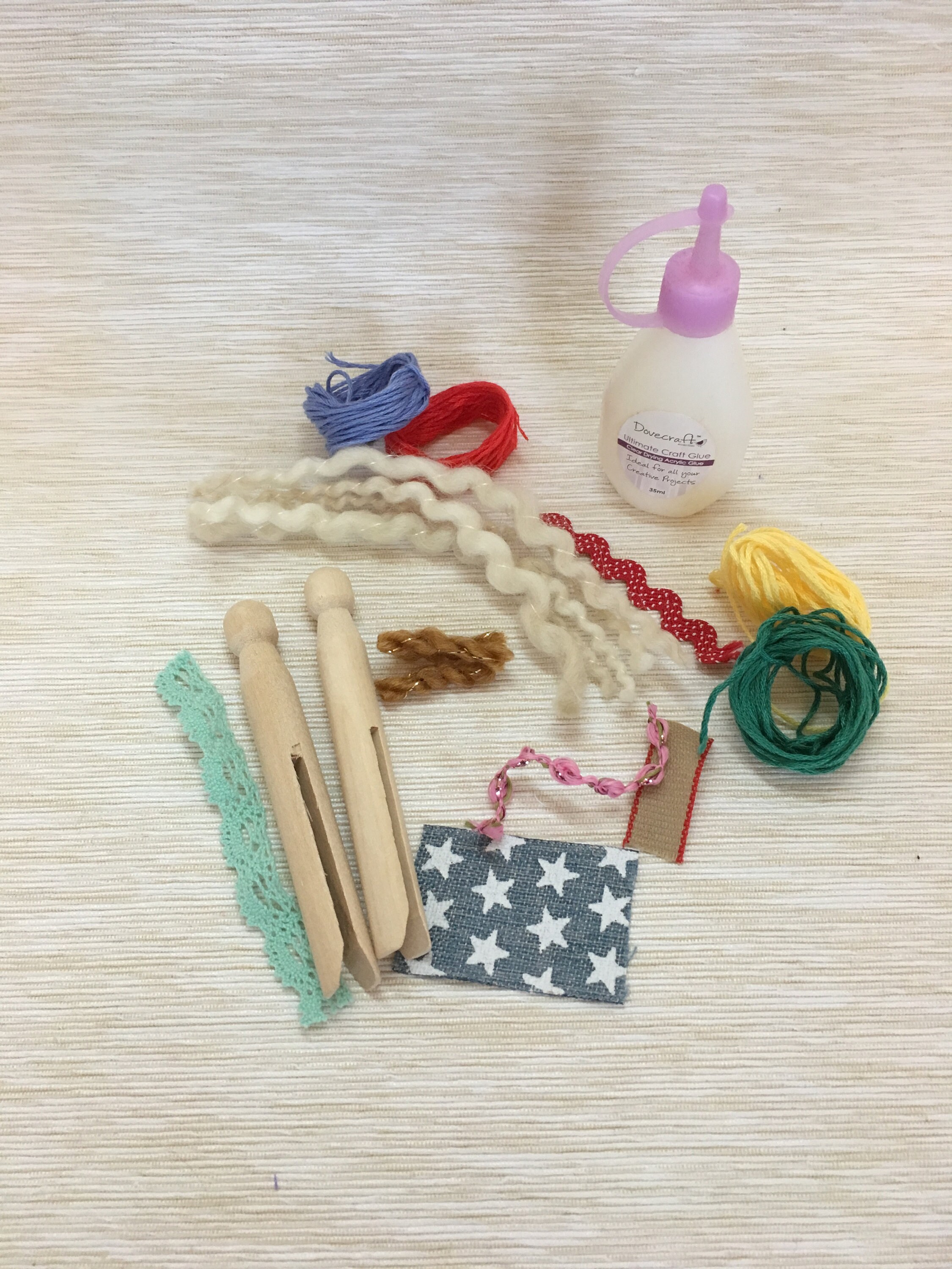 10 Peg Doll No Sew Craft Kits Kids Craft Kits Peg Dolls Etsy UK