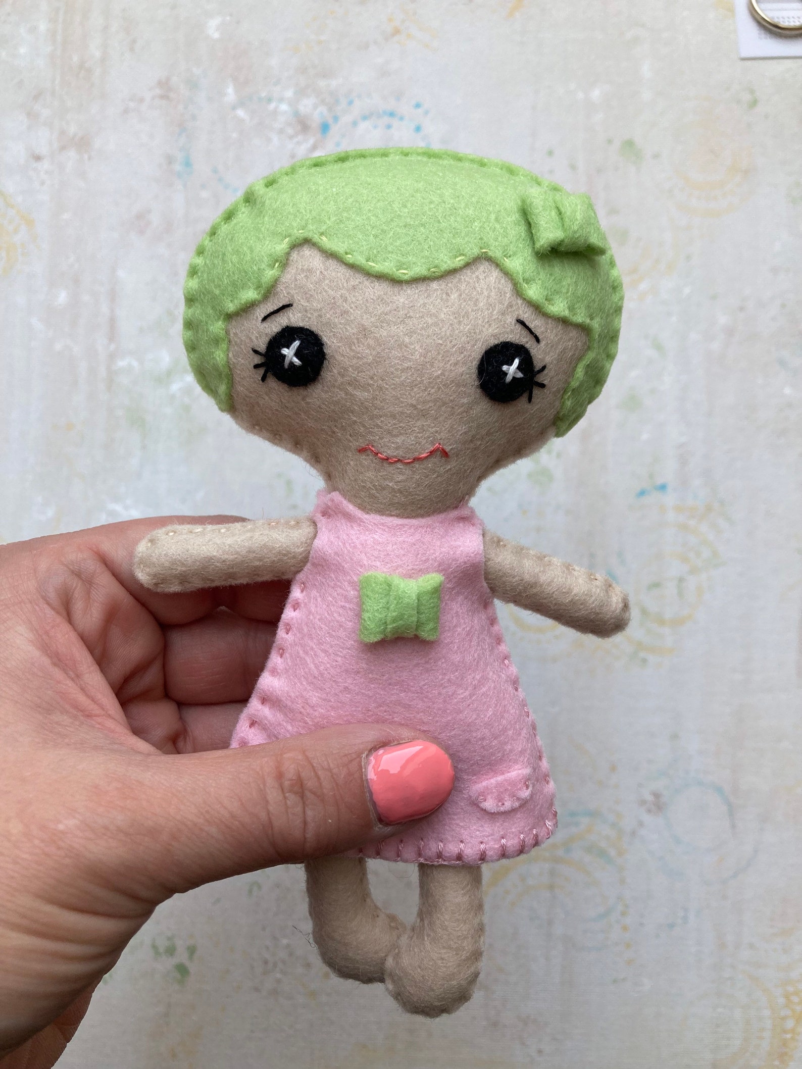 Doll Making Kit Doll Pattern Doll Sewing Pattern Make Your Etsy UK