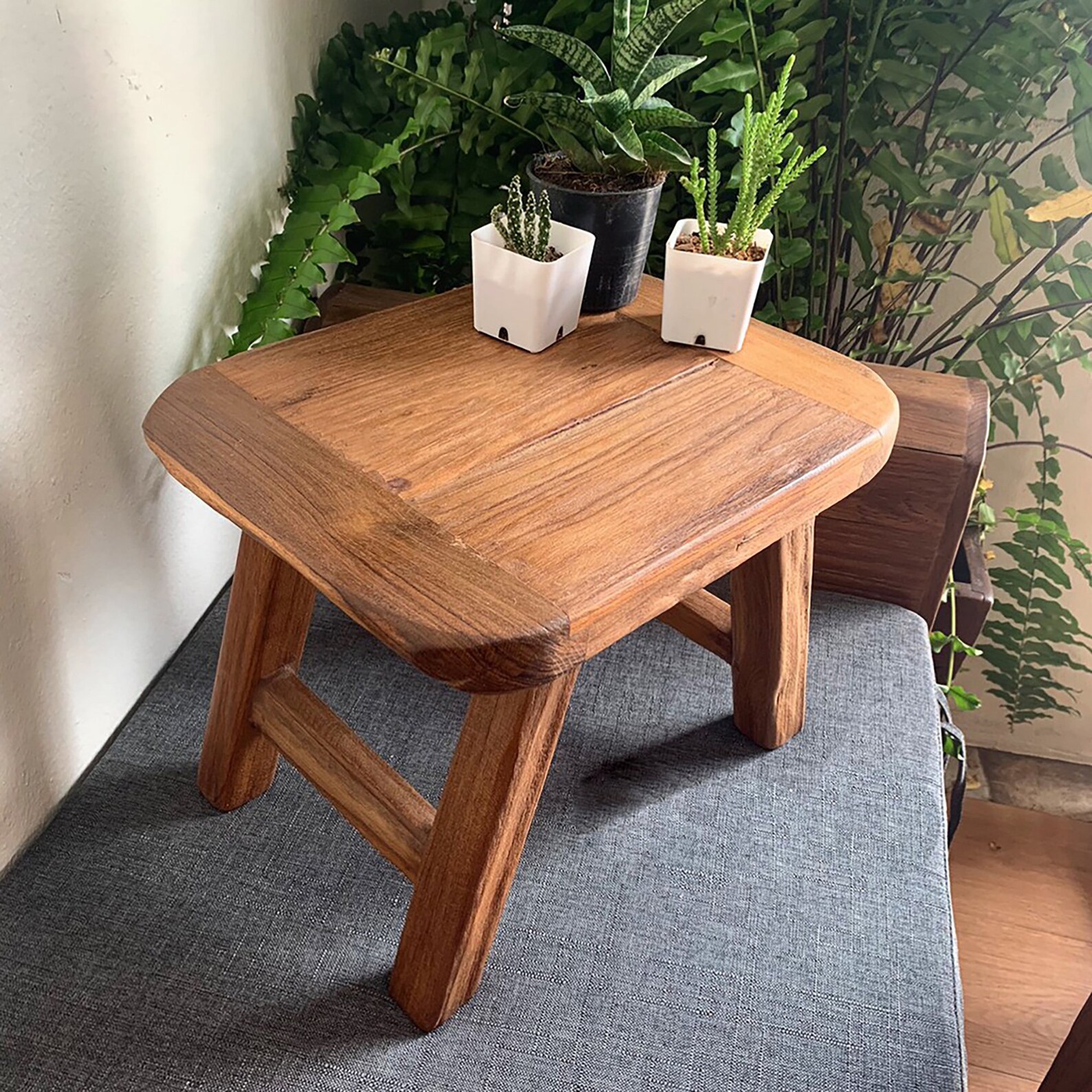 Kleiner rustikaler Hocker Antiker Milchhocker Rustikaler | Etsy