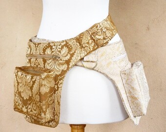 Highlands Utility Belt by XENITH - Zip pockets, Adjustable, Organic Cotton, Eco-Friendly