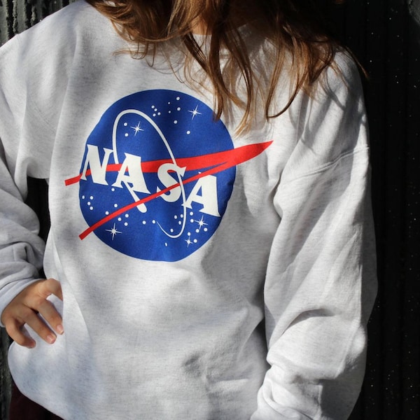 Nasa Meatball Gray Sweatshirt by Space Shirts