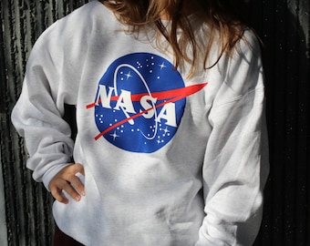 Nasa top sweatshirt girl