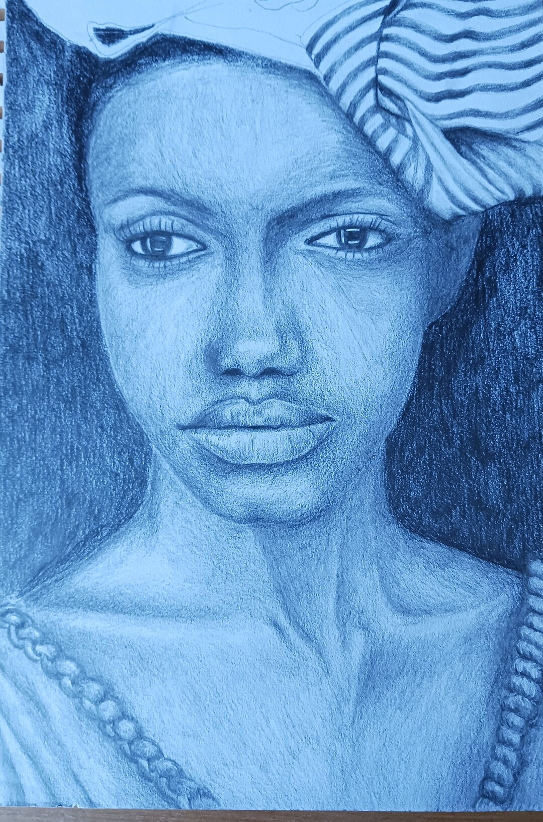 Original Graphite Illustration Etsy