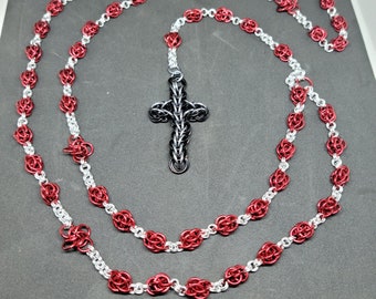 Chainmaille Rosary