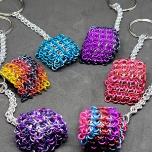 Jelly Cube Keychains