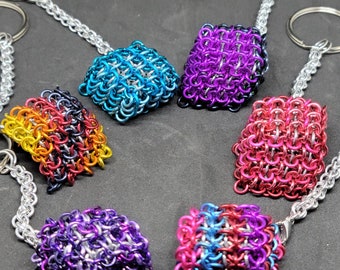 Jelly Cube Keychains