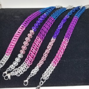 Bisexual Pride Bracelets image 1