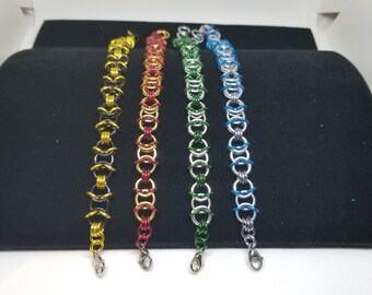 Byzantine X-Lock Bracelet