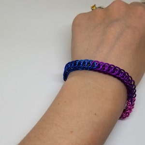 Bisexual Pride Bracelets Half Persian