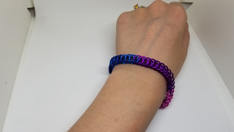 Bisexual Pride Bracelets Half Persian