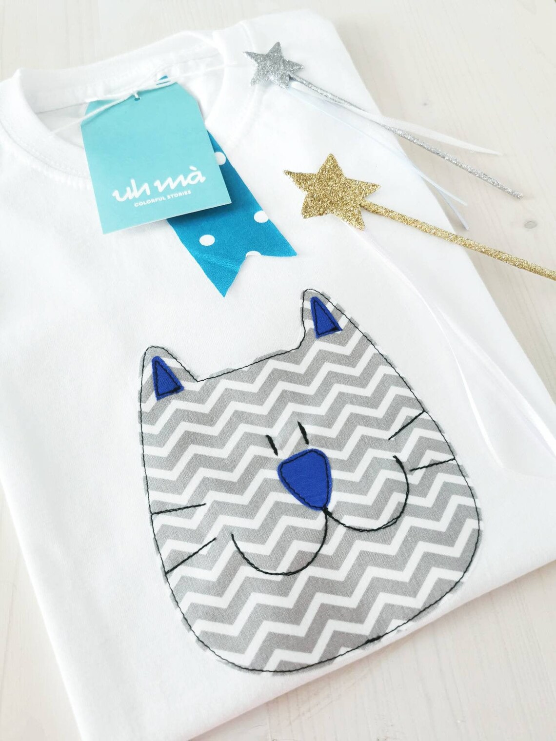 T-shirt POTTER CATS, Divertente Maglietta Gattino, Regalo Di - Foto 4